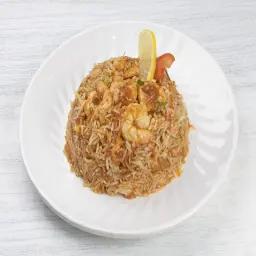 Rice with Shrimp on Saj